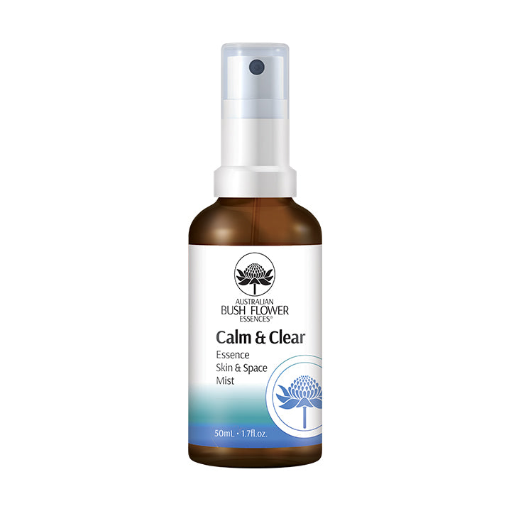 Australian Bush Flower, Organic Calm & Clear Mist 50ml Default Title