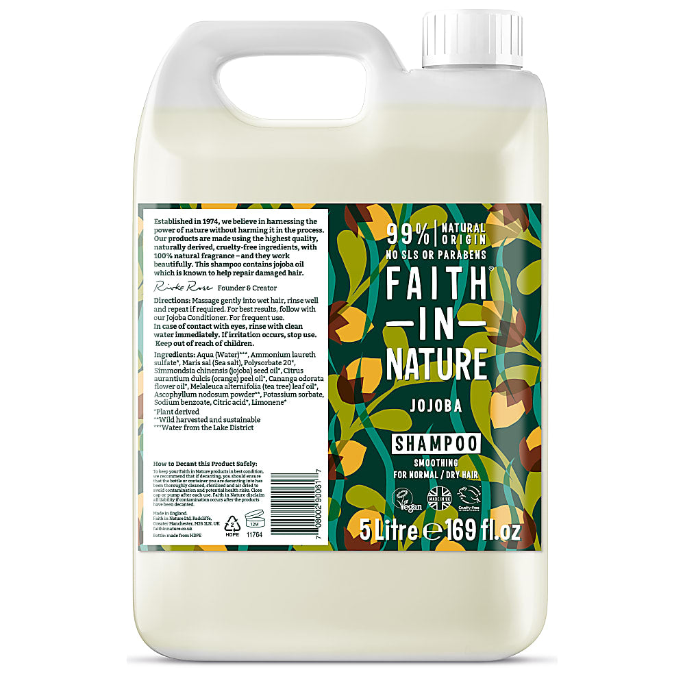 Faith In Nature, Jojoba Shampoo 5L Default Title