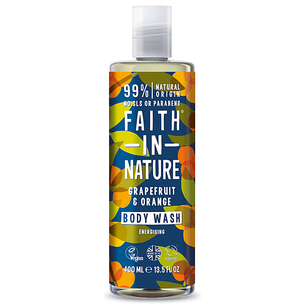 Faith In Nature, Grapefruit & Orange Body Wash 400ml Default Title