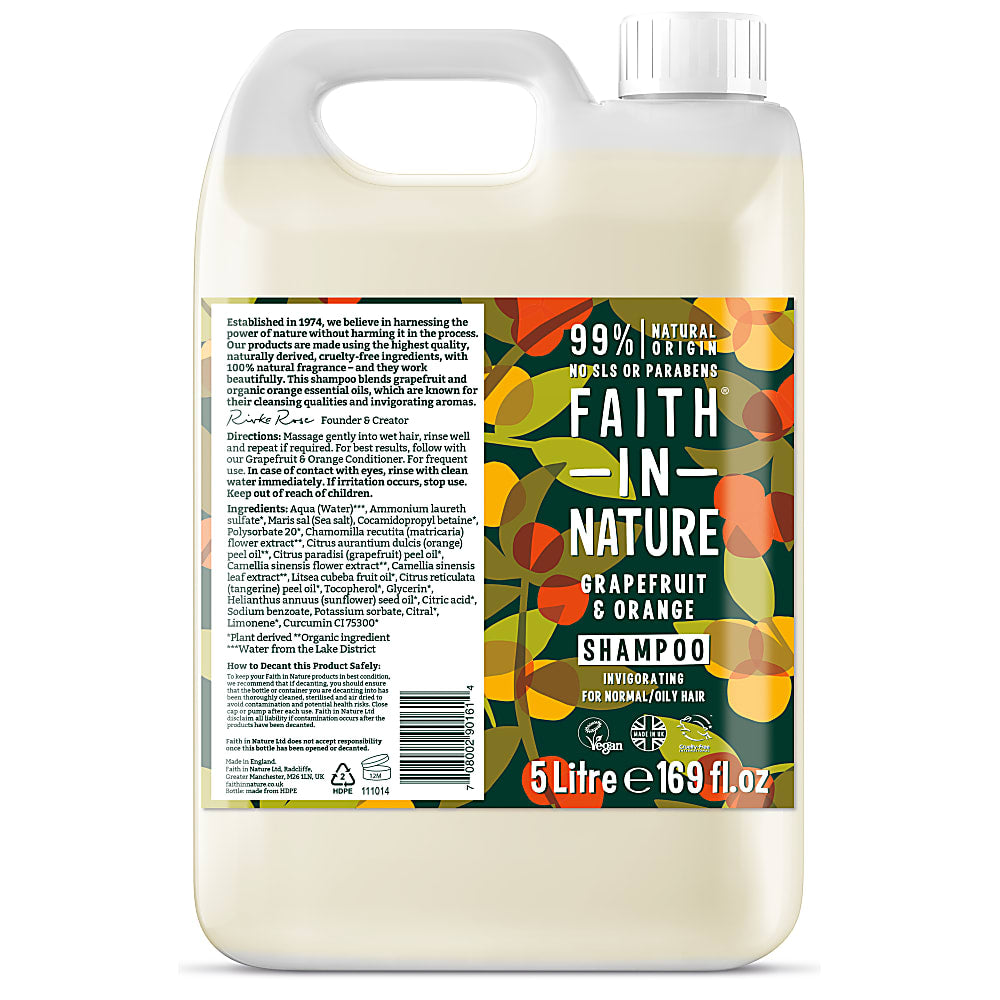 Faith In Nature, Grapefruit & Orange Shampoo 400ml Default Title