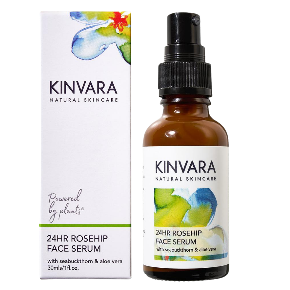 Kinvara Skincare, 24Hr Rosehip Face Serum 30ml