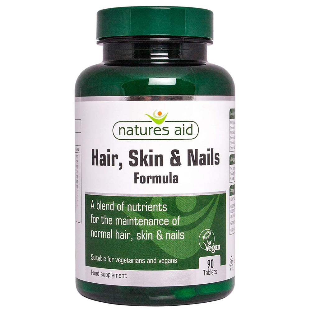 Natures Aid, Hair Skin & Nails 90 Tablets Default Title