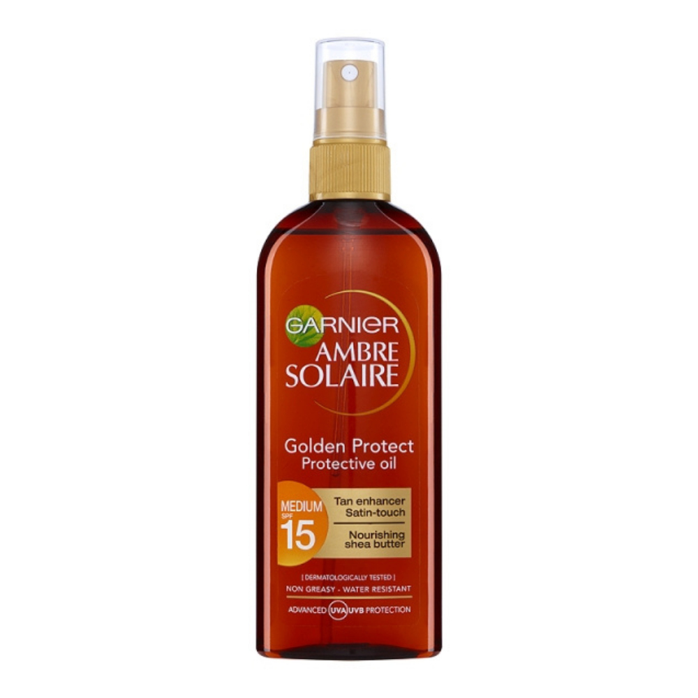 Garnier Ambre Solaire, Golden Protect Protective Oil SPF15 150ml