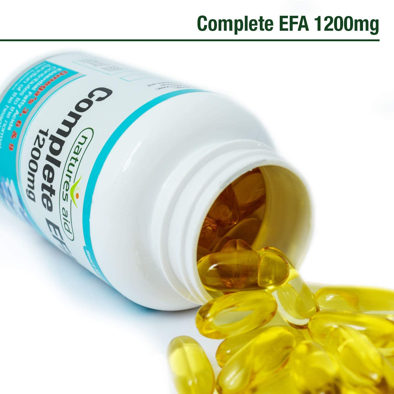 Natures Aid, Complete EFA (Omegas 3, 6 & 9) 90 Capsules Default Title