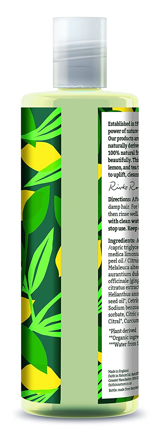 Faith In Nature, Lemon & Tea Tree Conditioner 400ml Default Title