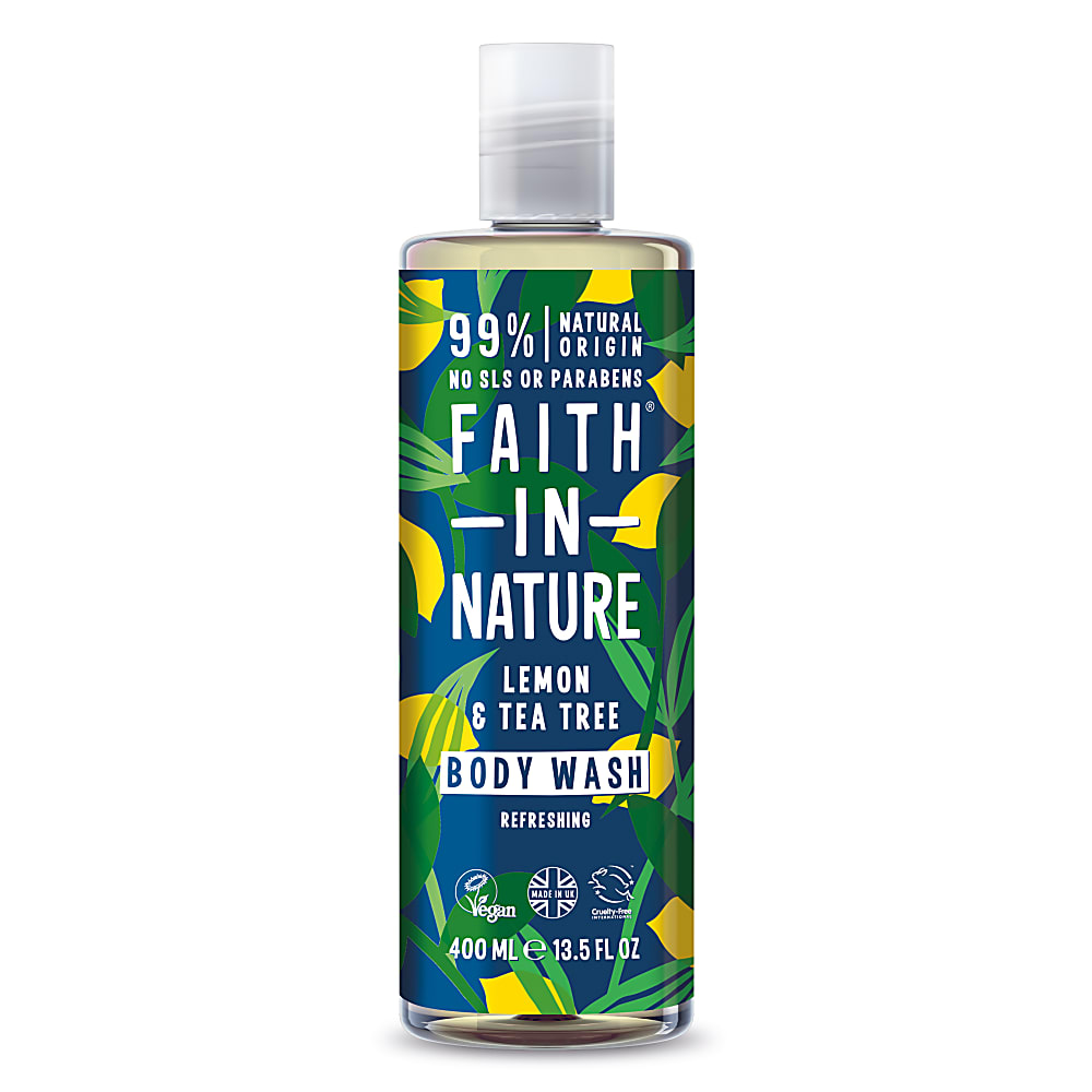 Faith In Nature, Lemon & Tea Tree Body Wash 400ml Default Title