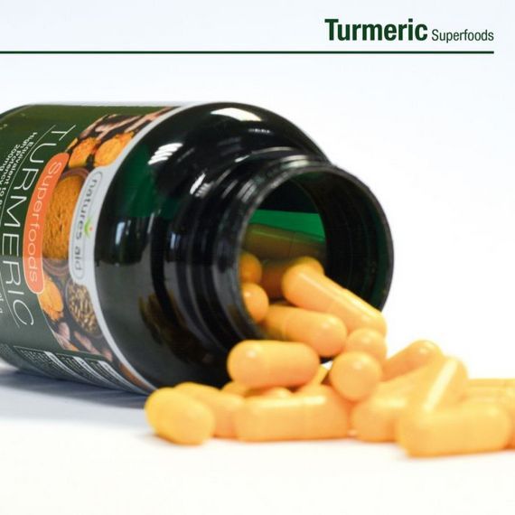 Natures Aid, Superfoods Turmeric 8200mg 30 Capsules Default Title