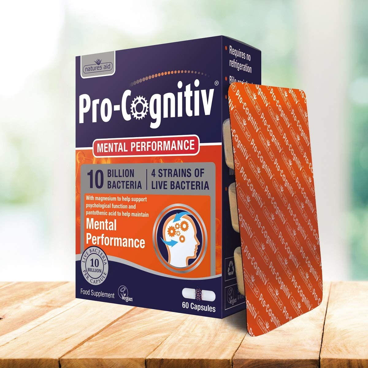 Natures Aid, Pro-Cognitiv® Multi 60 Capsules Default Title