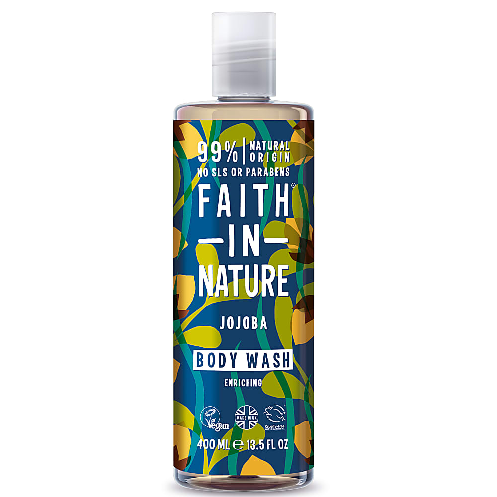 Faith In Nature, Jojoba Body Wash 400ml Default Title