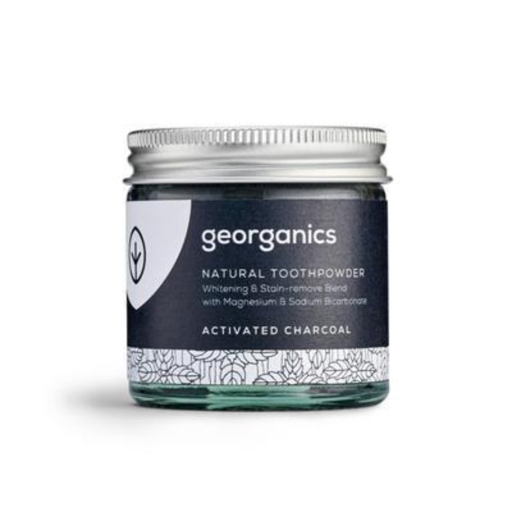 Georganics, Activated Charcoal Toothpowder 60ml Default Title