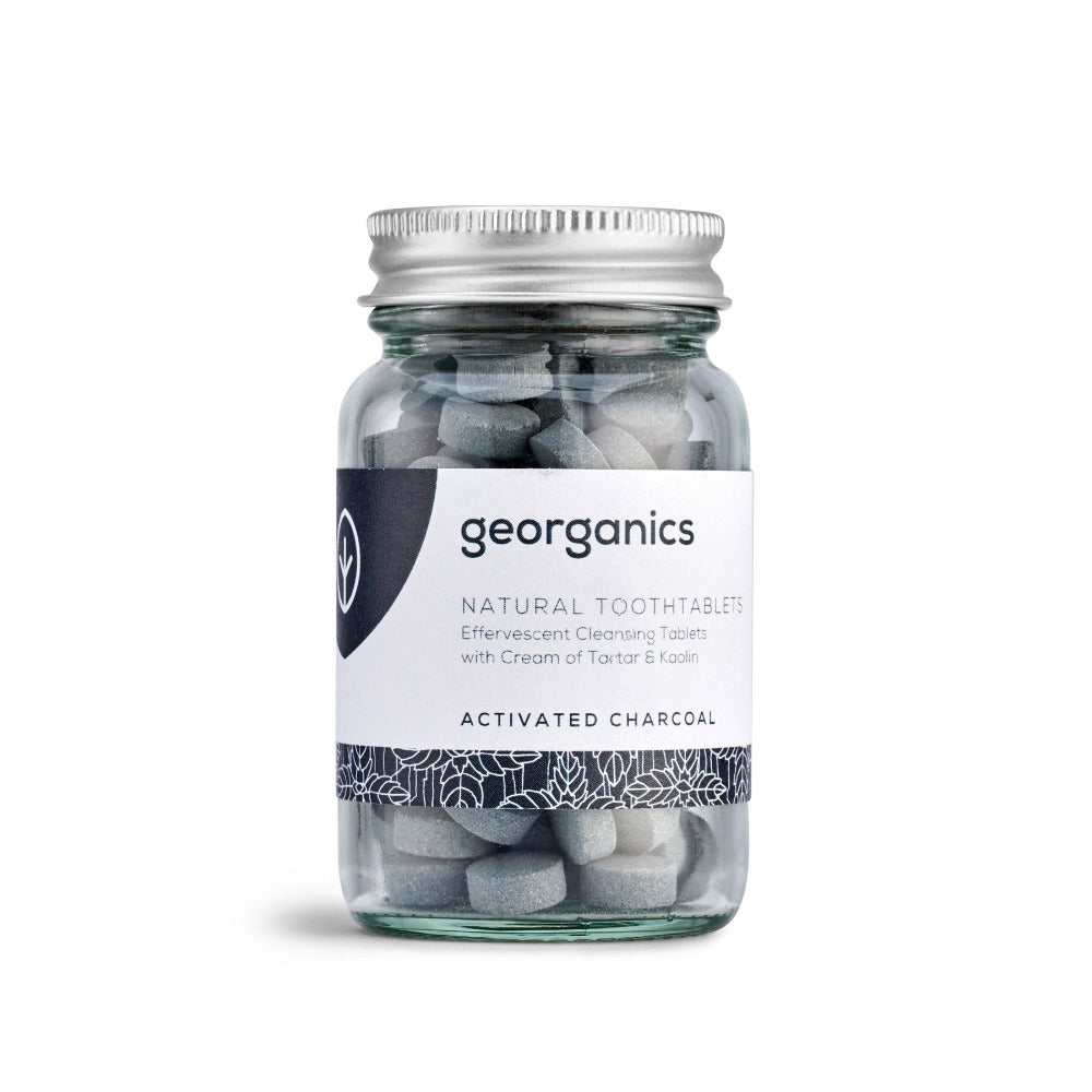 Georganics, Activated Charcoal Toothpaste 120 Tablets Default Title