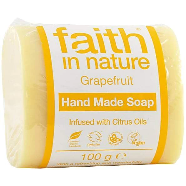 Faith In Nature, Grapefruit Soap 100g Default Title