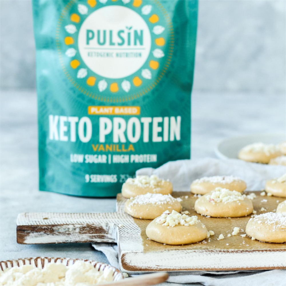 Pulsin, Keto Vanilla Protein Powder