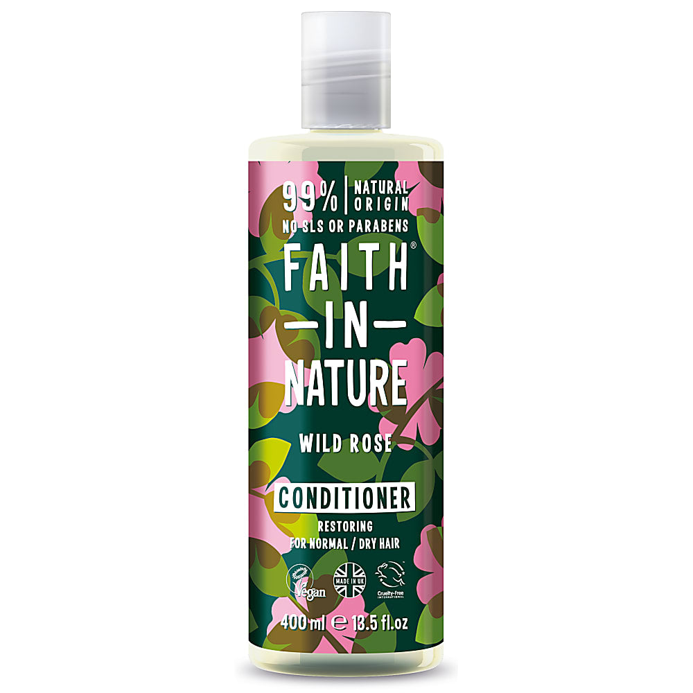 Faith In Nature, Wild Rose Conditioner 400ml Default Title