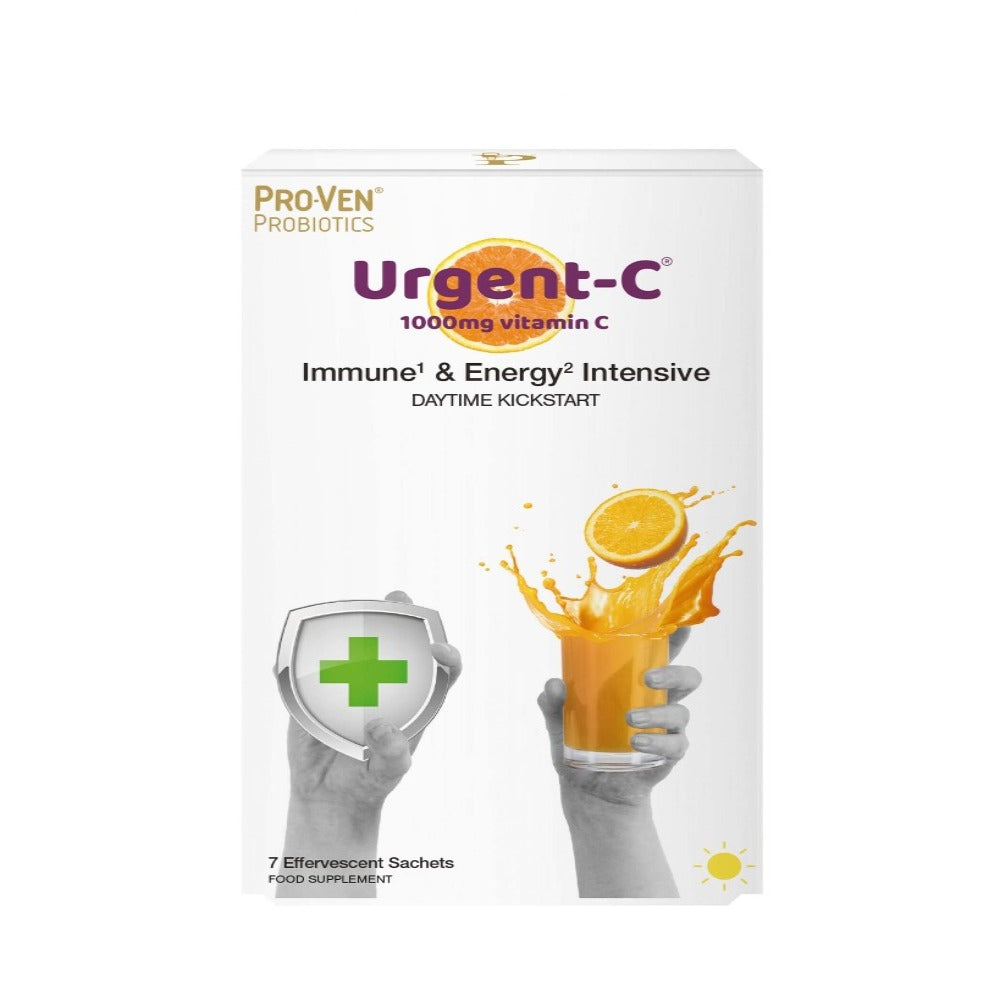 ProVen Probiotics, Urgent-C Immune Intensive Day-time Kickstart Support 7 Sachets Default Title