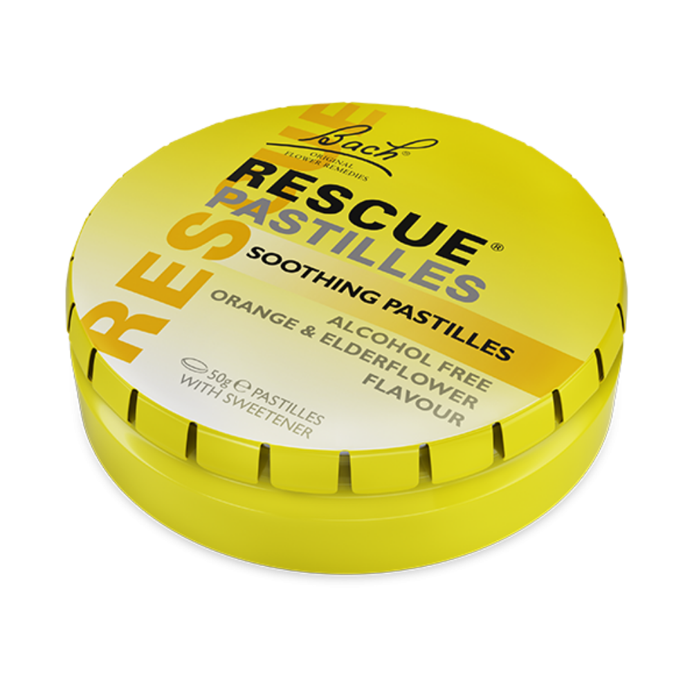 Bach, Rescue® Pastilles Orange & Elderflower 50g