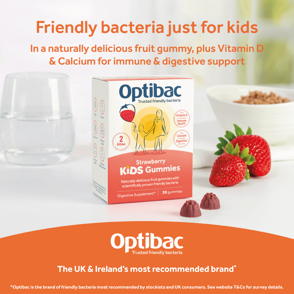 Optibac Probiotics, Kids Strawberry 30 Gummies