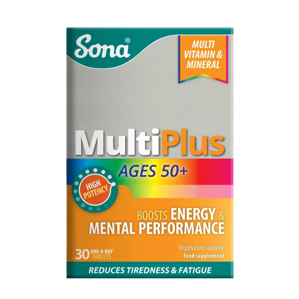 Sona, MultiPlus Ages 50+  30 Tablets Default Title