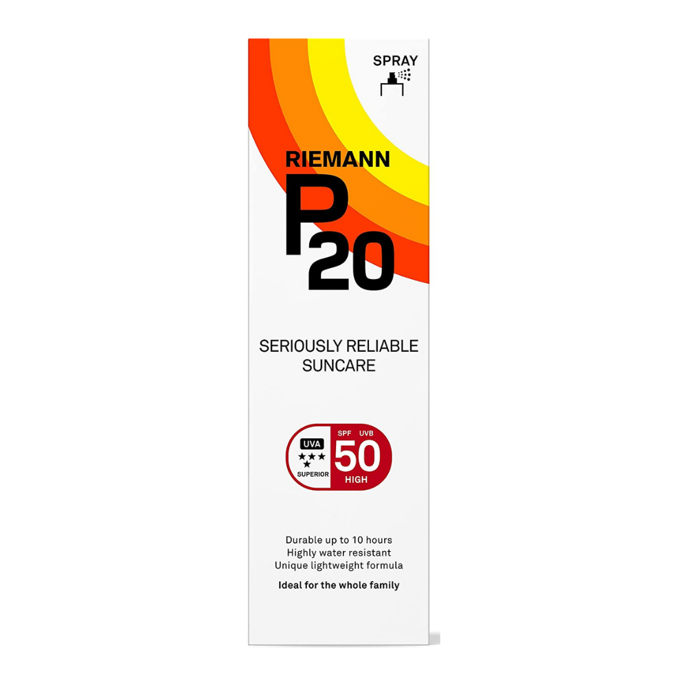 Riemann P20, Sun Protection Once A Day SPF50+ Pump Spray 100ml Default Title