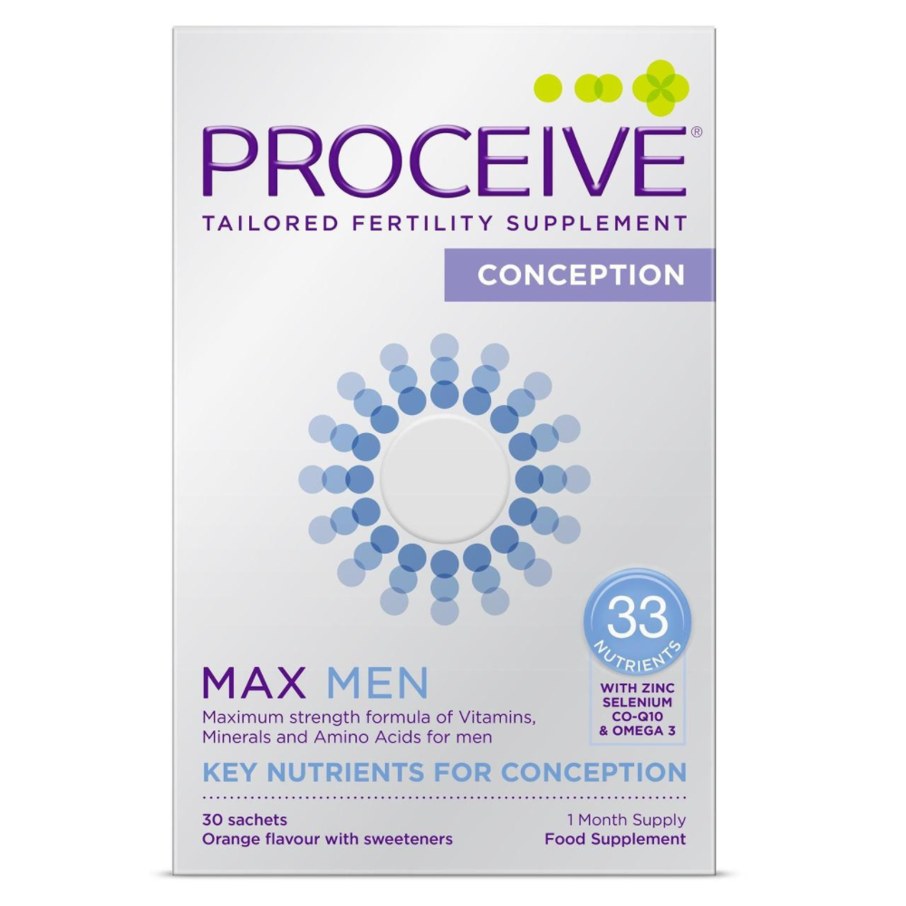 Proceive®, Men's Max Fertility Supplement Conception 30 Sachets Default Title