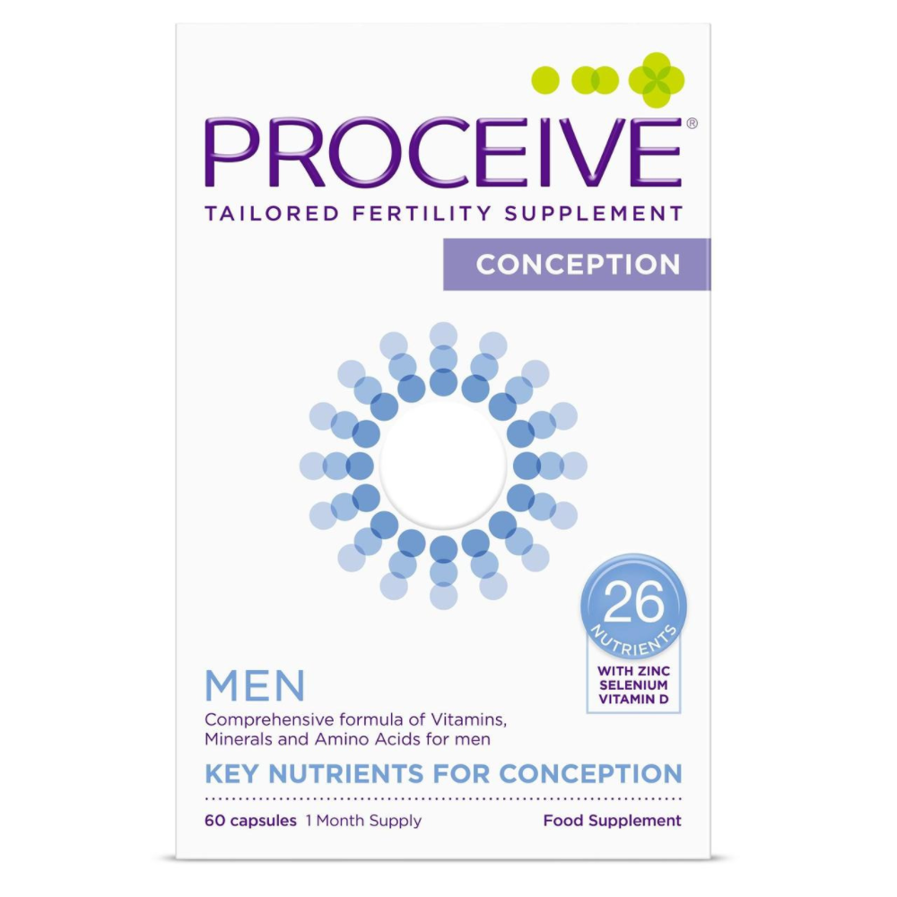 Proceive®, Men's Fertility Supplement Conception 60 Capsules Default Title