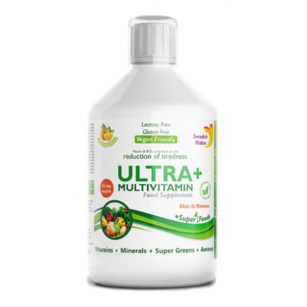 Swedish Nutra, Ultra + Multivitamins 500ml