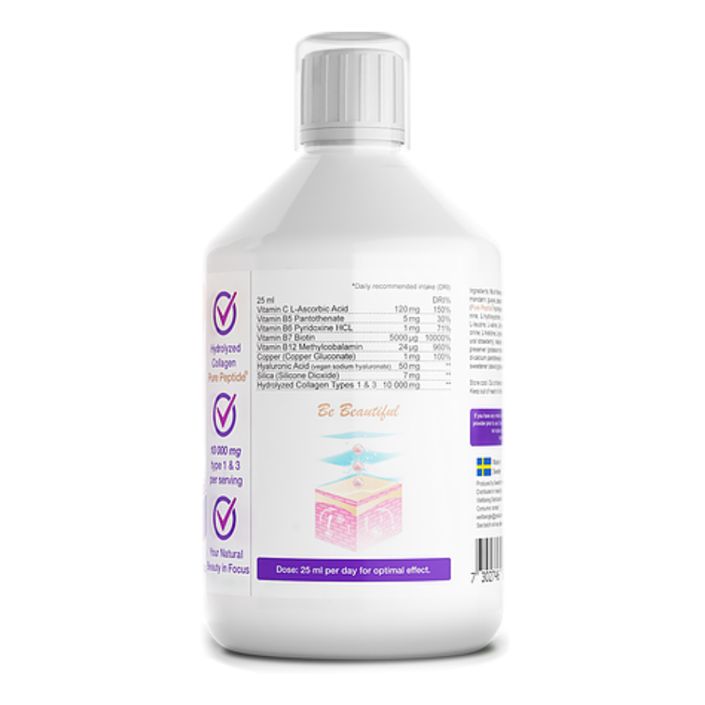 Swedish Nutra, Collagen Liquid 1000mg Default Title