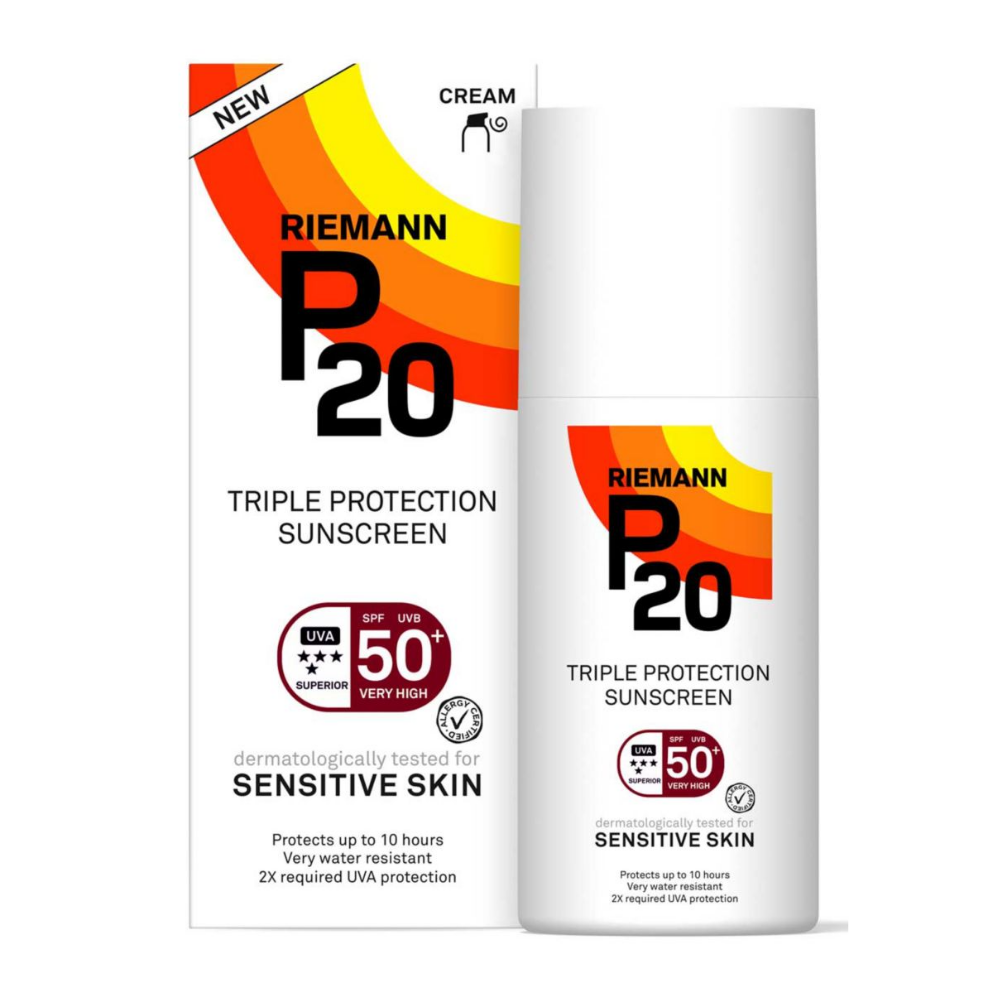 Riemann P20, Sun Cream For Sensitive Skin SPF50+ 200ml Default Title