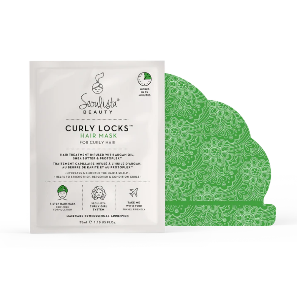 Seoulista Beauty, Curly Locks® Hair Mask Packs