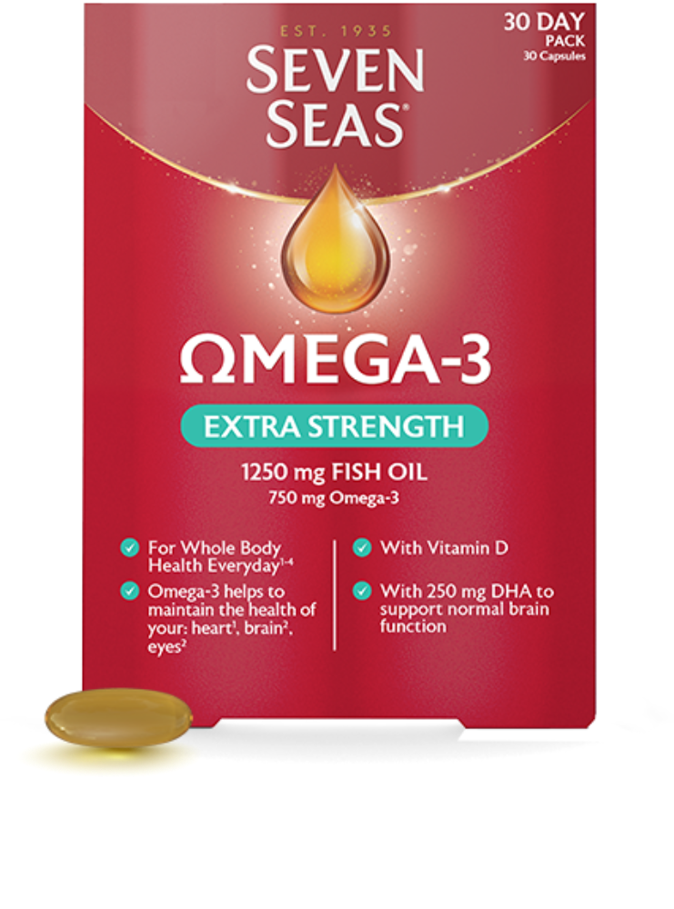 Seven Seas®, Omega-3 Extra Strength 30 Capsules