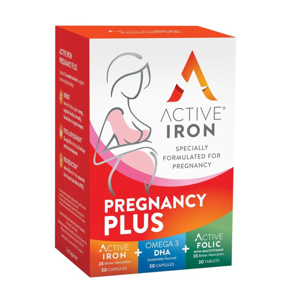 Active Iron, Pregnancy Plus 30 Capsules