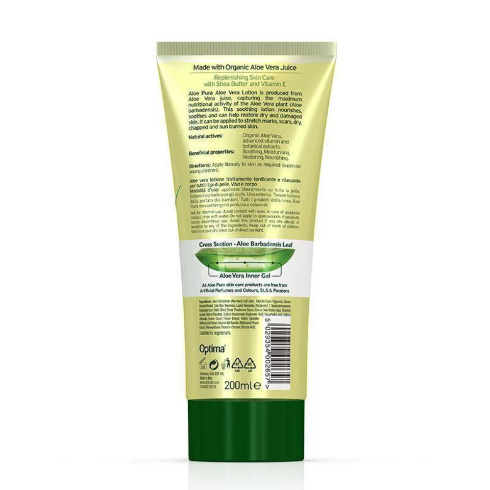 Aloe Pura, Organic Aloe Vera Lotion 200ml Default Title