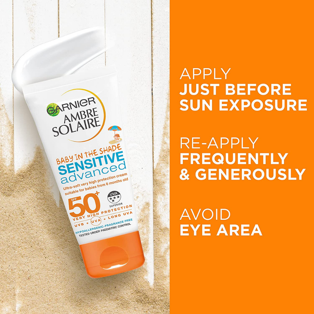 Garnier Ambre Solaire, Baby In The Shade Sensitive Advanced SPF50+ Lotion 50ml Default Title