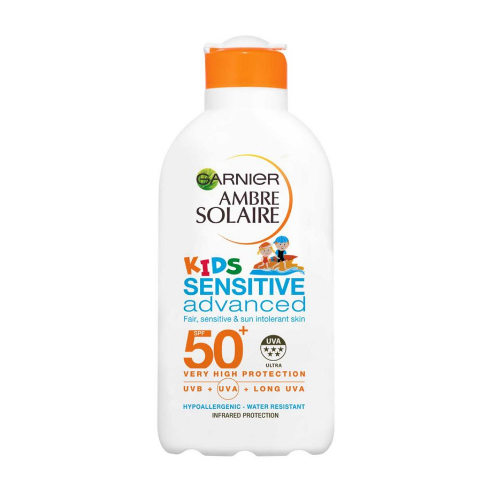 Garnier Ambre Solaire, Kids Sensitive Advanced SPF50+ Lotion 200ml Default Title