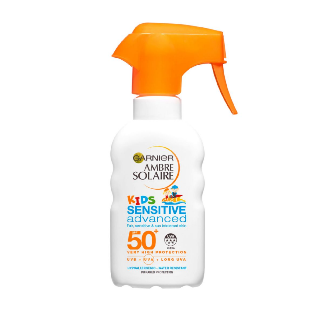 Garnier Ambre Solaire, Kids Sensitive Advanced SPF50+ Spray 200ml Default Title