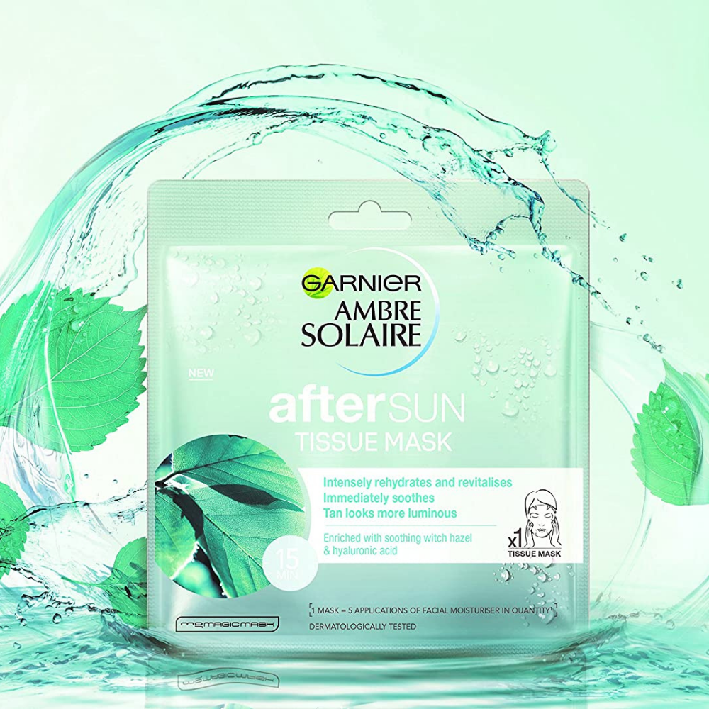 Garnier Ambre Solaire, Aftersun Tissue Mask