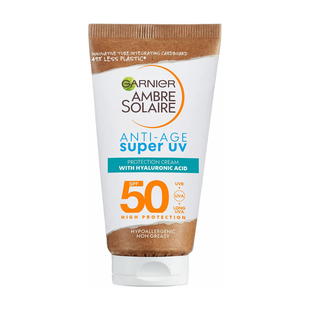 Garnier Ambre Solaire, Anti-Age Super UV Face Protection Cream SPF50 50ml Default Title