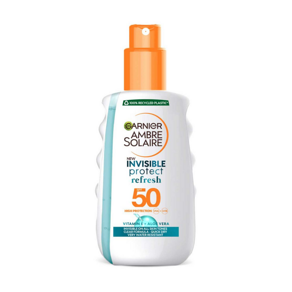 Garnier Ambre Solaire, Invisible Protect Refresh Sun Protection Spray SPF50 200ml Default Title