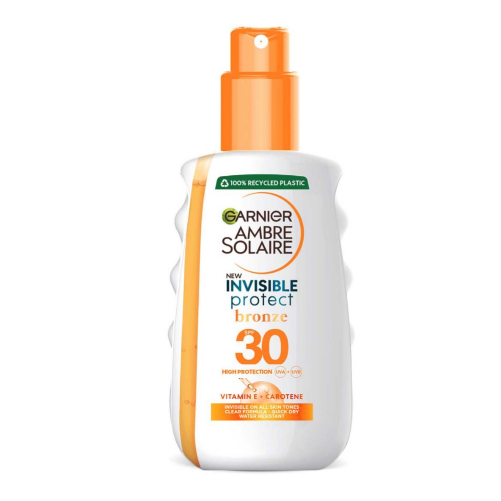 Garnier Ambre Solaire, Invisible Protect Bronze SPF30 Spray 200ml Default Title