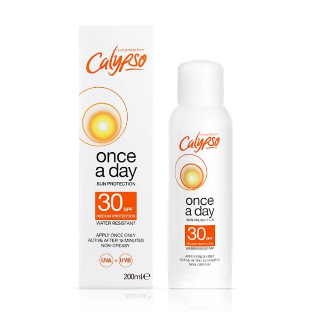 Calypso, Once A Day Protection SPF30 Lotion 200ml Default Title