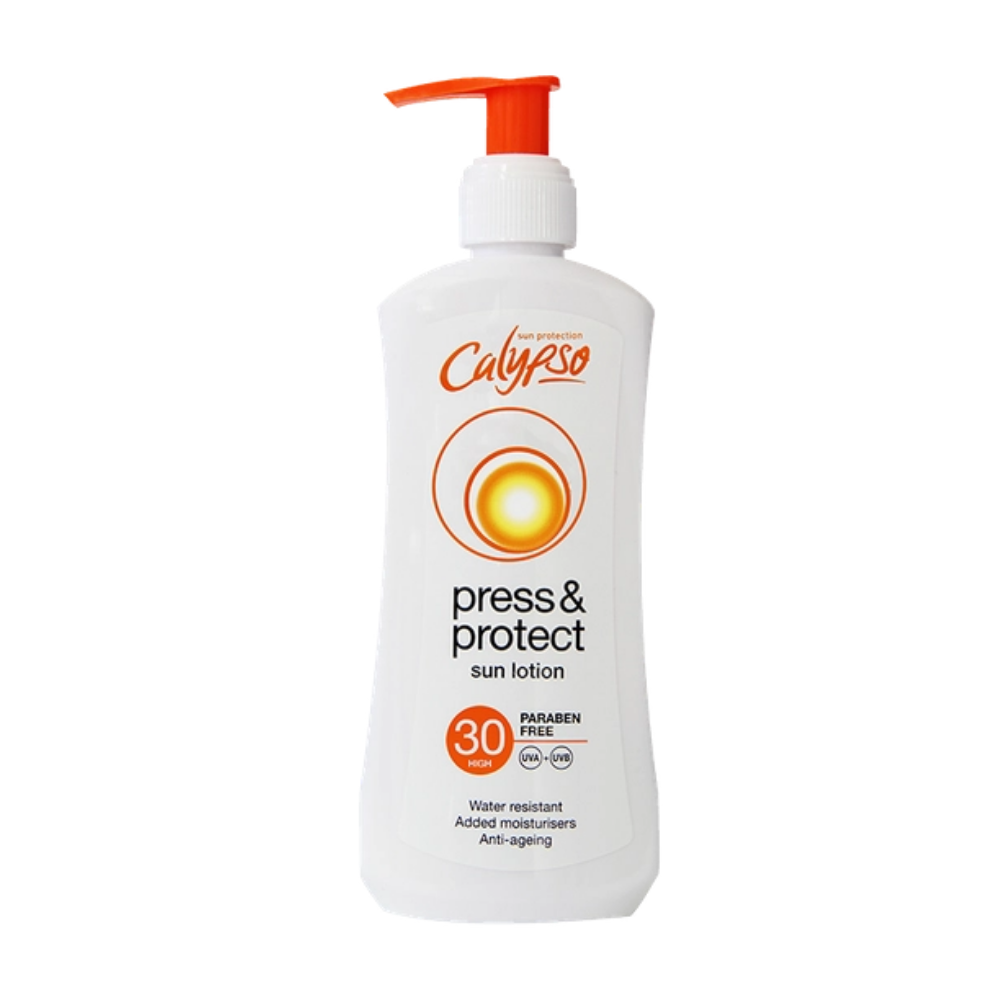 Calypso, Press & Protect Sun SPF30 Lotion 200ml Default Title