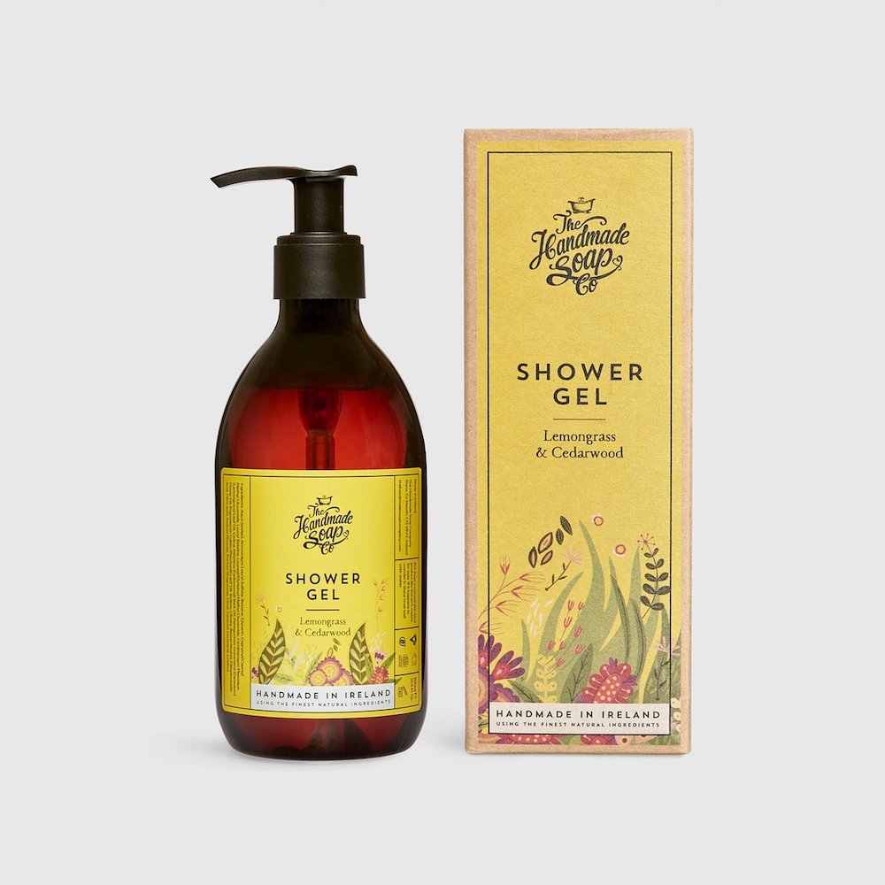 The Handmade Soap Company, Shower Gel Lemongrass & Cedarwood 300ml Default Title