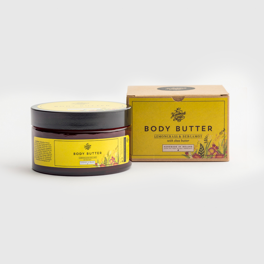 The Handmade Soap Company, Body Butter Lemongrass & Cedarwood 180g Default Title