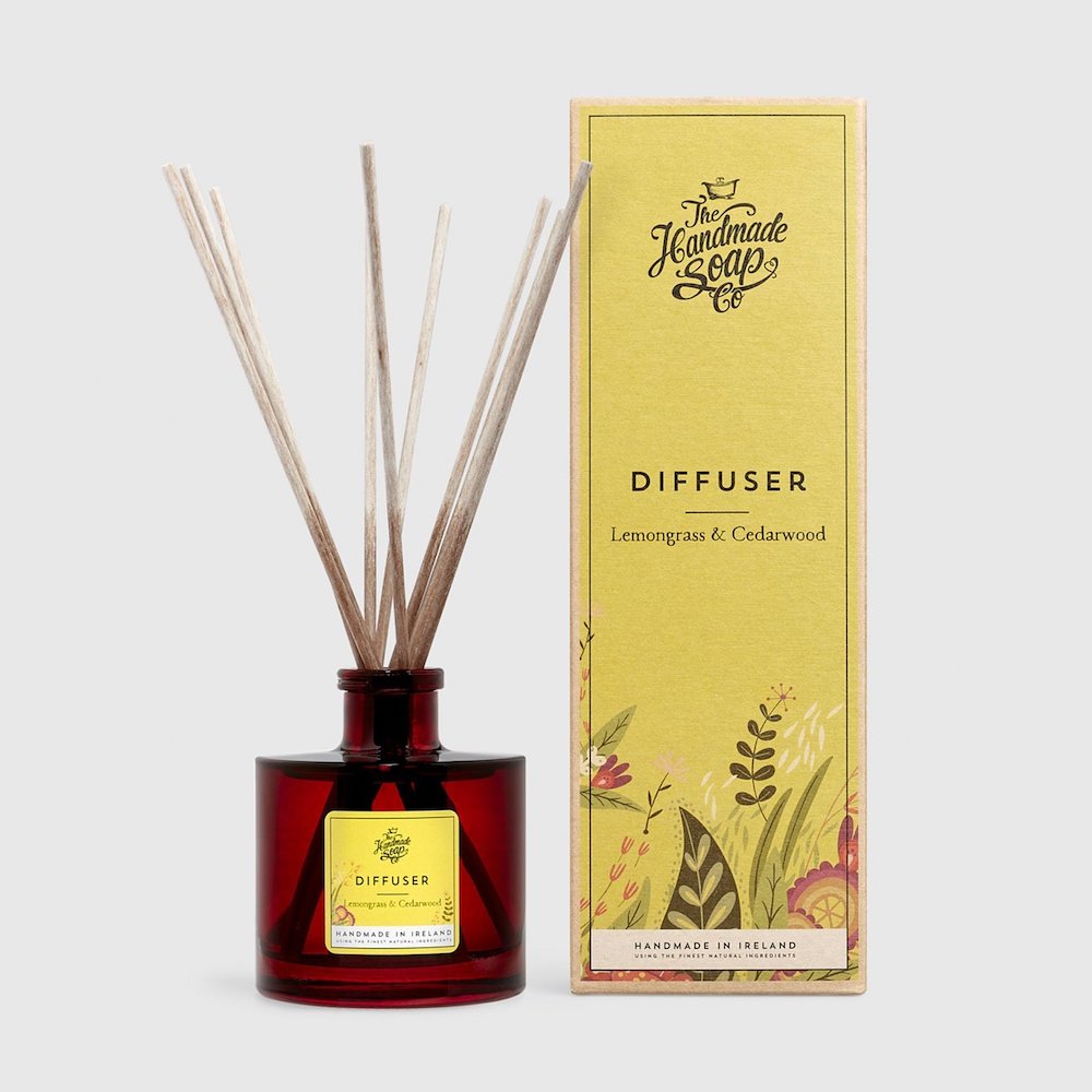 The Handmade Soap Company, Reed Diffuser Lemongrass & Cedarwood Default Title