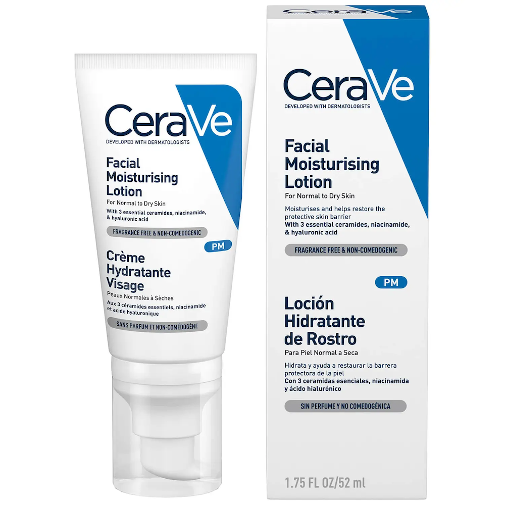 CeraVe, PM Facial Moisturising Lotion 52ml