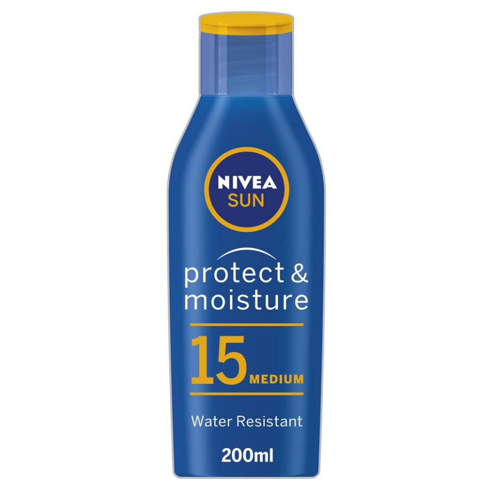 Nivea Sun, Protect & Moisture Lotion SPF15 200ml Default Title