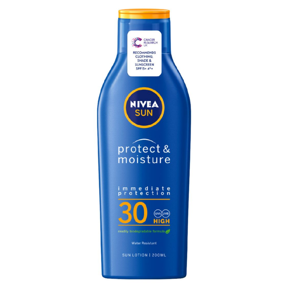 Nivea Sun, Protect & Moisture Lotion SPF30 200ml Default Title