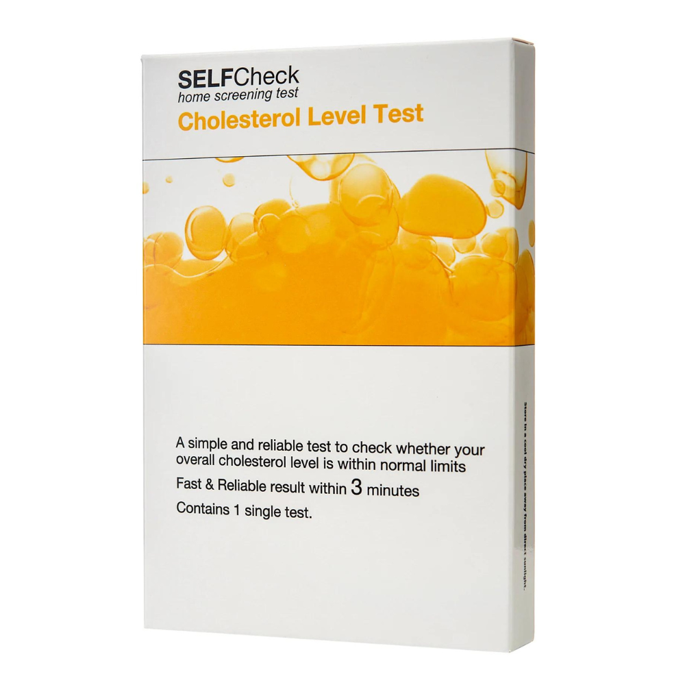 SELFCHECK, Cholesterol Level Test Kit Single Pack Default Title