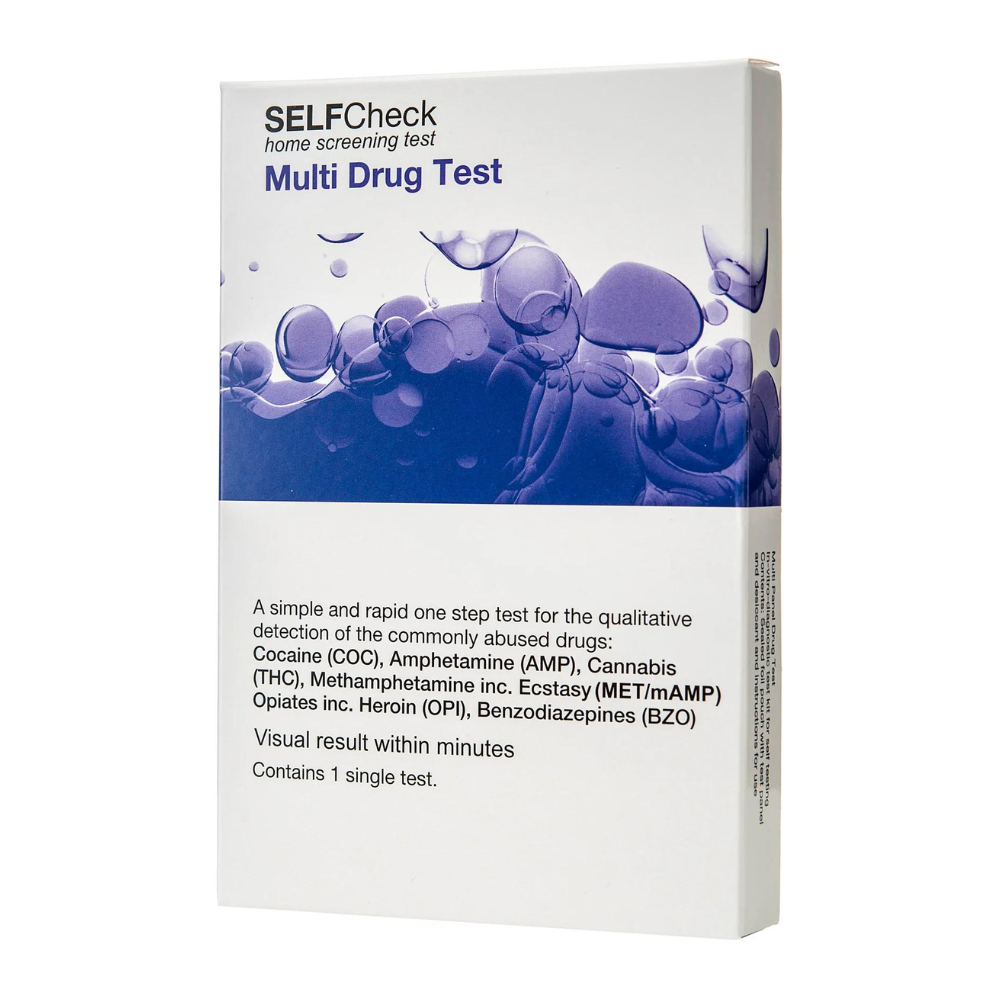 SELFCHECK, Multi-Drug (6 Panel) Test Kit Single Pack Default Title