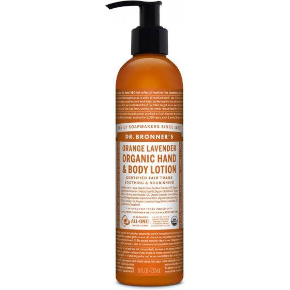 Dr. Bronner, Orange And Lavender Body Lotion 236ml